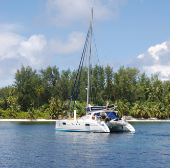 Bareboat zeilen Tahiti per catamaran