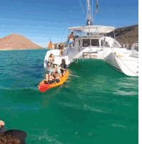 Bareboatzeilen Mexico La Paz op de Golf van Cortez of Californische Golf