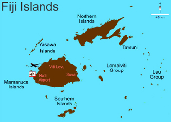 Zeilvakantie bij de Fiji Eilanden in de Grote Oceaan