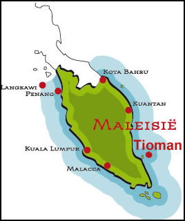 Bareboat zeilen bij Tioman, Maleisi�