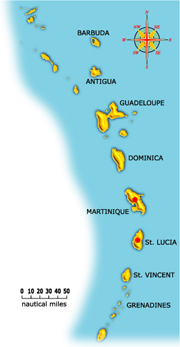 De Caraiben hebben alles voor een fantastische zeilvakantie