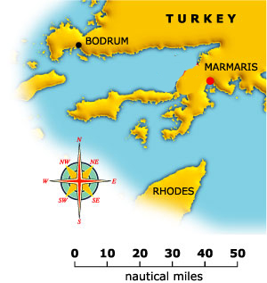 Zeilvakantie Turkije, Zeilen Turkije